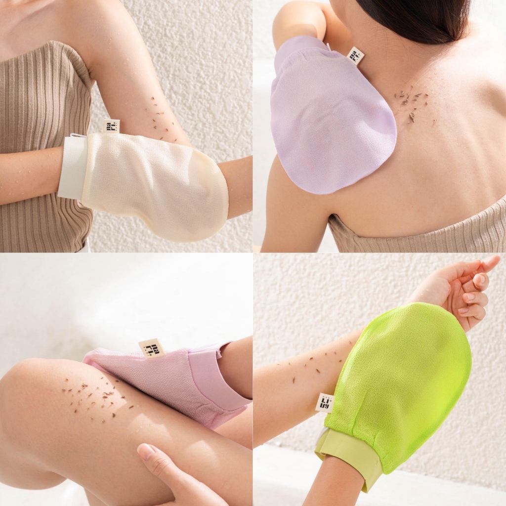 Nari ถุงมือระเบิดขี้ไคล ขัดขี้ไคลหมดจด ถุงมือขัดขี้ไคล ผิวสะอาดกระจ่างใส ผิวเนียนใส ทำความสะอาดล้ำลึก รูปที่ 6