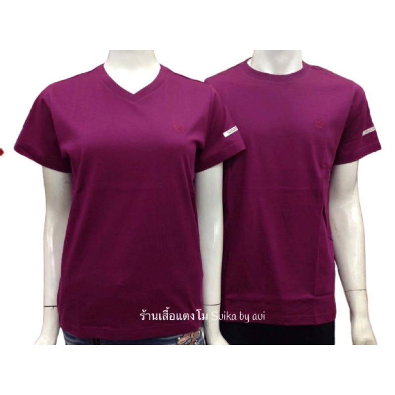 เสื้อยืดแตงโมคอกลมหรือคอวี no.49