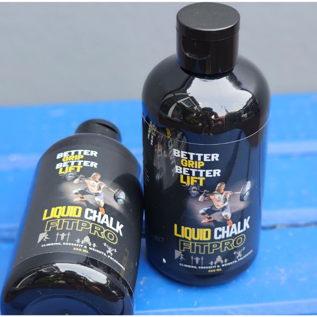 Fitpro Liquid Chalk ช็อกเหลว ช็อกกันลื่น สำหรับออกกำลังกาย Liquid Chalk for Weight Lifting,Climbing, & Powerlifting,Gym - รูปที่ 4