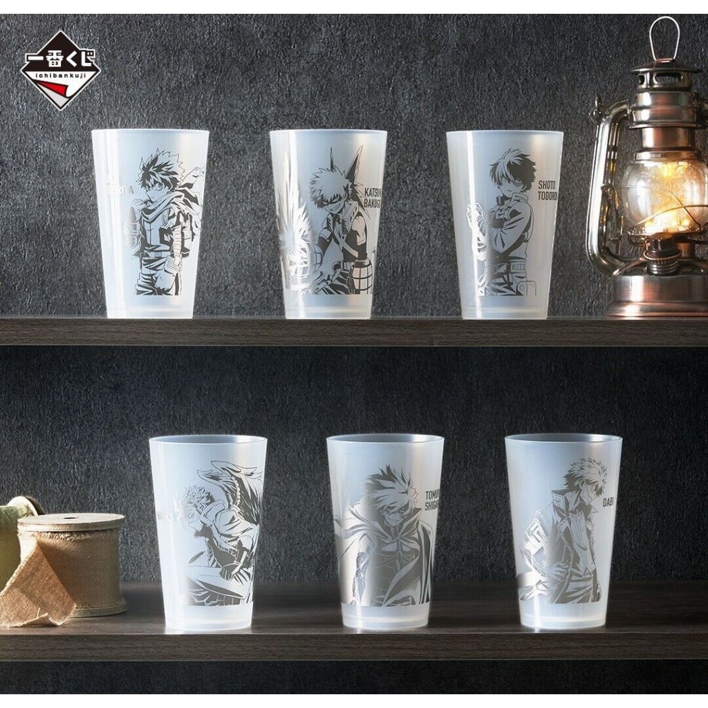 My Hero Academia Hero Ichiban Kuji Friends Prize H tumbler แก้ว งานแท้ของใหม่