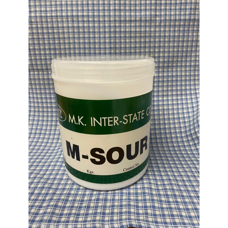 ผงล้างด่าง M-SOUR 1kg.