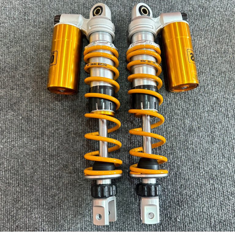 OHLINS(โอลินส์)  โช๊คหลังโอลิน  XMAX สูง 330 มม แก๊สแท้ ปรับรีบาว์นแข็งอ่อนได้จริง