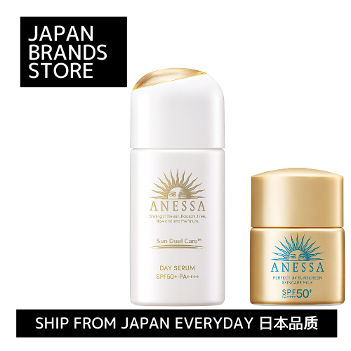[Ship from Japan Direct] ANESSA Day Serum for Morning/Daytime (Serum/Cream/Emulsion) Fresh Floral Sc