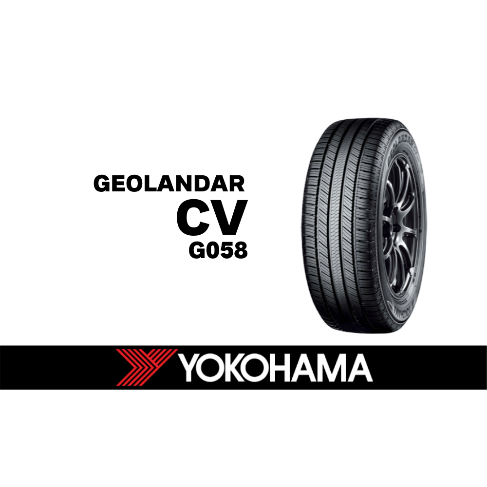 ยางรถยนต์ YOKOHAMA 215/65 R16 รุ่น GEOLANDAR CV G058 98H *TH (จัดส่งฟรี!!! ทั่วประเทศ)