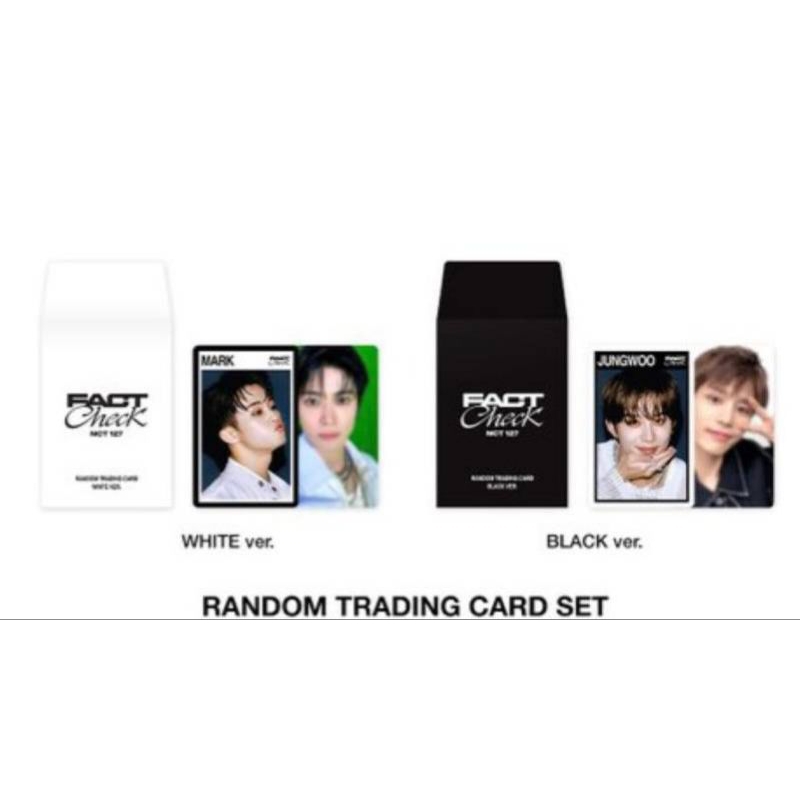 [รอบหิ้ว] NCT 127 - Fact Check MD TRADING CARD SET