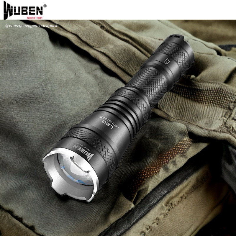 WUBEN L60  Compact Zoomable Flashlight  1200 lm | 320 m