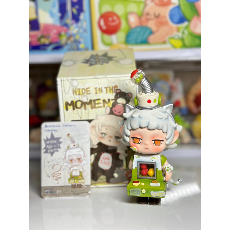 Faya กล่องสุ่ม โมเดล Hide in the moment series : Gashapon Machine