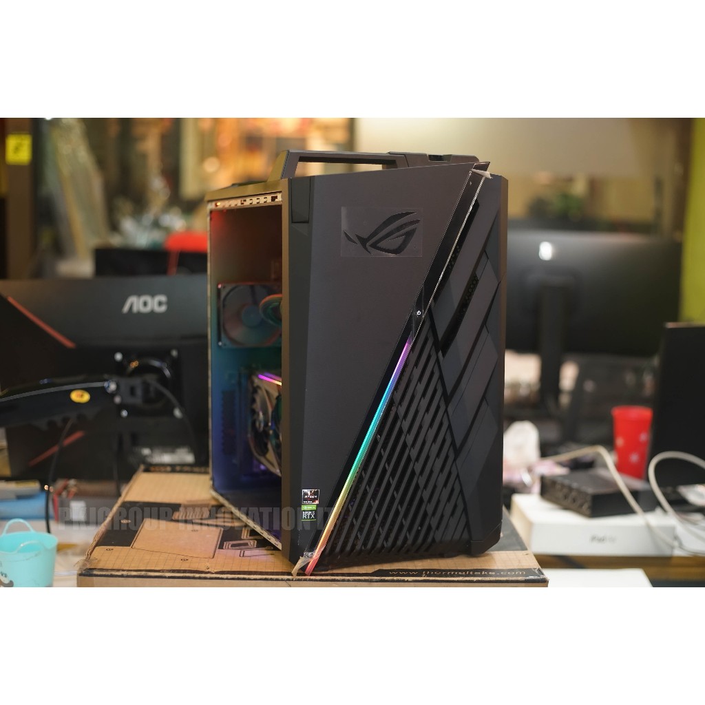 คอมเล่นเกมมือสอง ASUS ROG STRIX GA35 G35DX-TH047T R9 5900X RAM 32GB SSD 1 TB*2 RTX3090
