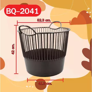 ตะกร้าผ้าอเนกประสงค์ มีหูจับ 2 ด้าน รุ่น BQ-2041
