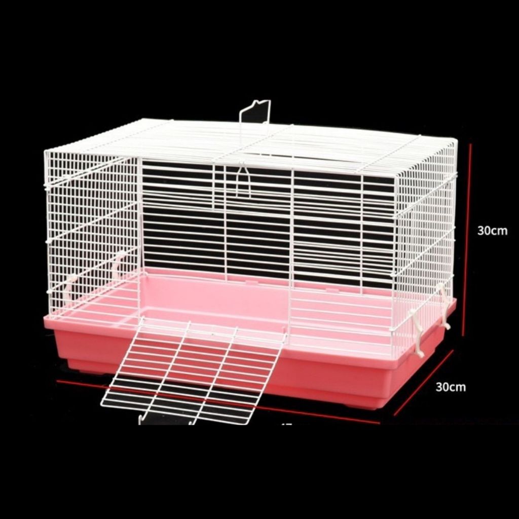 กรงสัตว์เล็ก กรงหนู แฮมเตอร์ 47x30x30cm 59x38x32cmกระต่าย กระรอก ไจแอท์ Small Pet หนูตะเภา  Cage