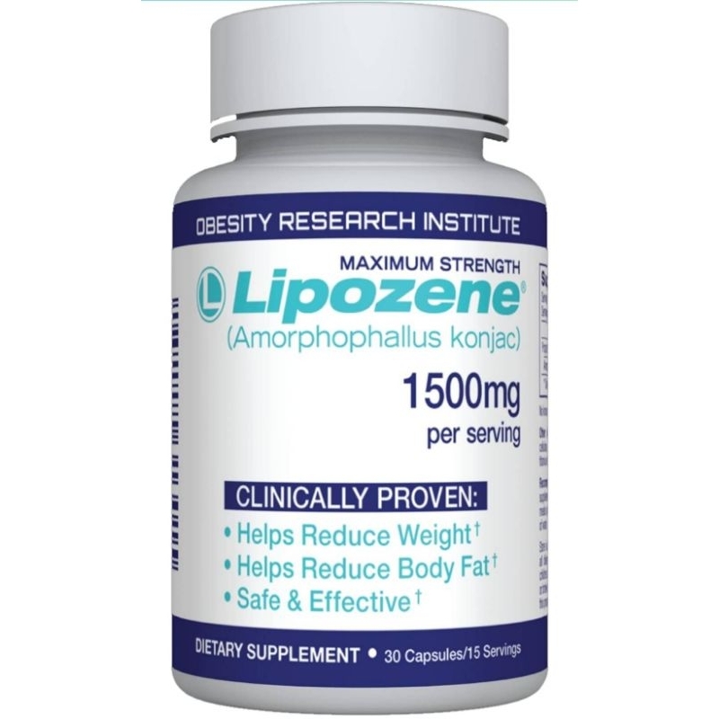 ✨️พร้อมส่ง✨️Lipozene® Diet Weight Loss Supplements - 1 กระปุก 30 แคปซูล