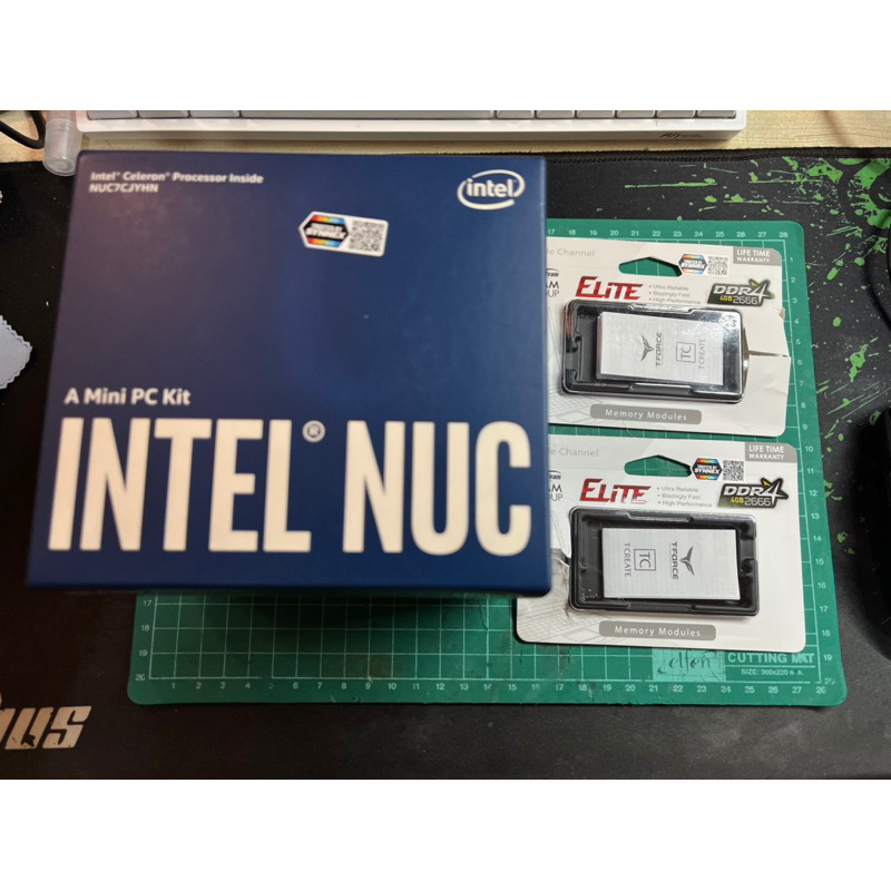 Intel NUC7 รุ่น NUC7CJYHN RAM 8GB คอมมือสอง minipc ประกันเหลือๆ