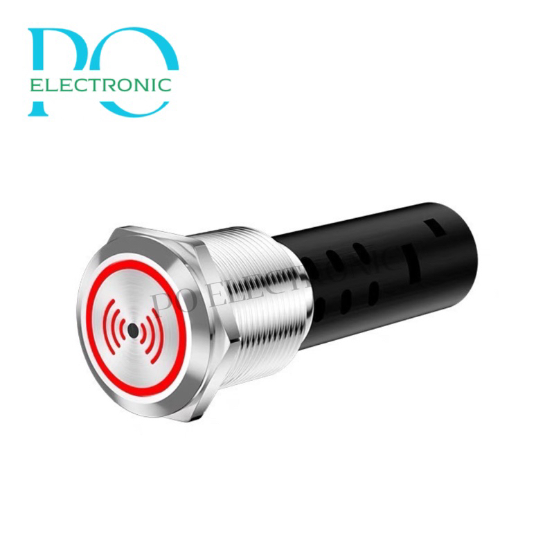บัสเซอร์ตัวเหล็ก มีไฟมีเสียง ขนาดคอ 16มิล,19มิล,22มิล 3A/250V