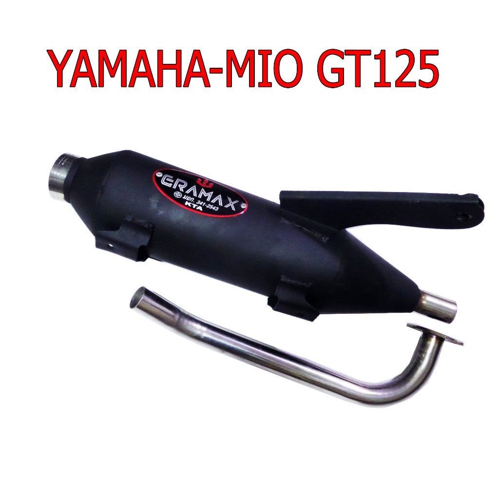 ท่อ ท่อไอเสีย ผ่าหมก มี ม.อ.ก. YAMAHA-MIO GT125