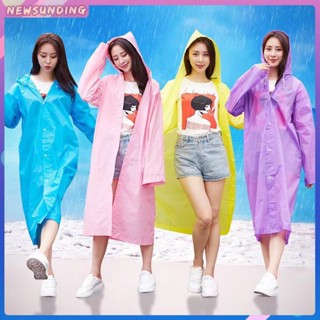 ☔️☔️พร้อมส่ง!! เสื้อกันฝน เสื้อกันฝนผู้ใหญ่ EVA แขนปล่อย แขน…