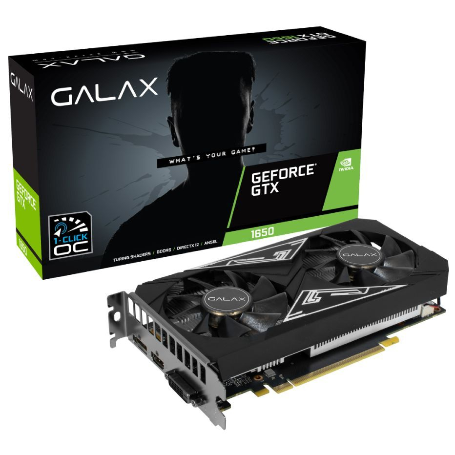 GALAX GTX1650 EX-1 CLICK OC PLUS 4GB GDDR6