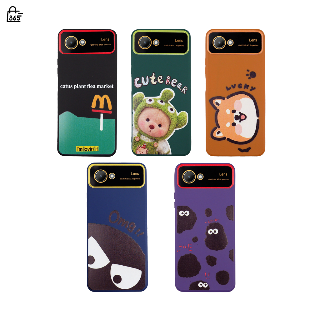 เคส สำหรับ Realme C30 C30s เคสซิลิโคนนิ่ม สกรีนลาย ลายการ์ตูน กันกล้องใส