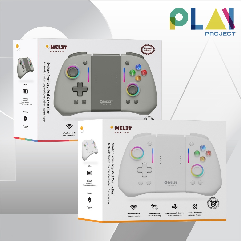 [ลดสูงสุด 1,000.- เก็บโค้ดในแชท] Omelet Gaming Switch Pro+ Joy-Con Controller (Limited Edition) [ประกันศูนย์ 1 ปี]