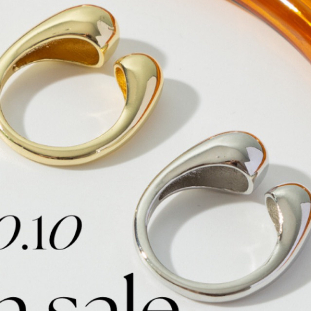 Lapaire l Waterdrop ring [Adjustable]