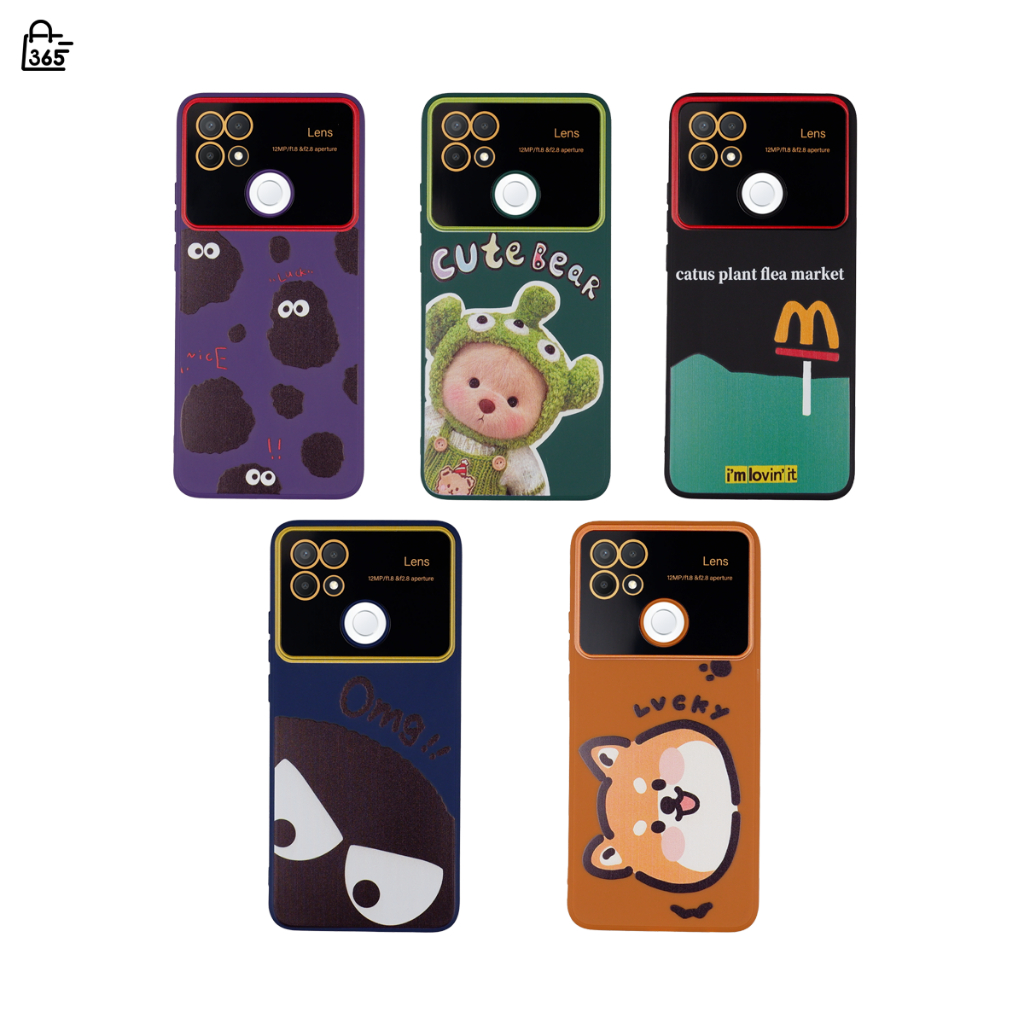 เคส สำหรับ OPPO A15 A15s CPH2179 CPH2185 เคสซิลิโคนนิ่ม สกรีนลาย ลายการ์ตูน กันกล้องใส