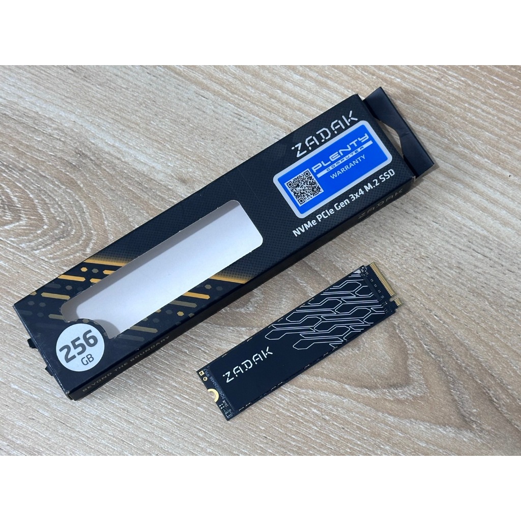 SSD (solid state drive) Zadak TWS3 256GB (SSD M.2 NVME gen3) ของแท้ ของใหม่ค้างสต๊อค