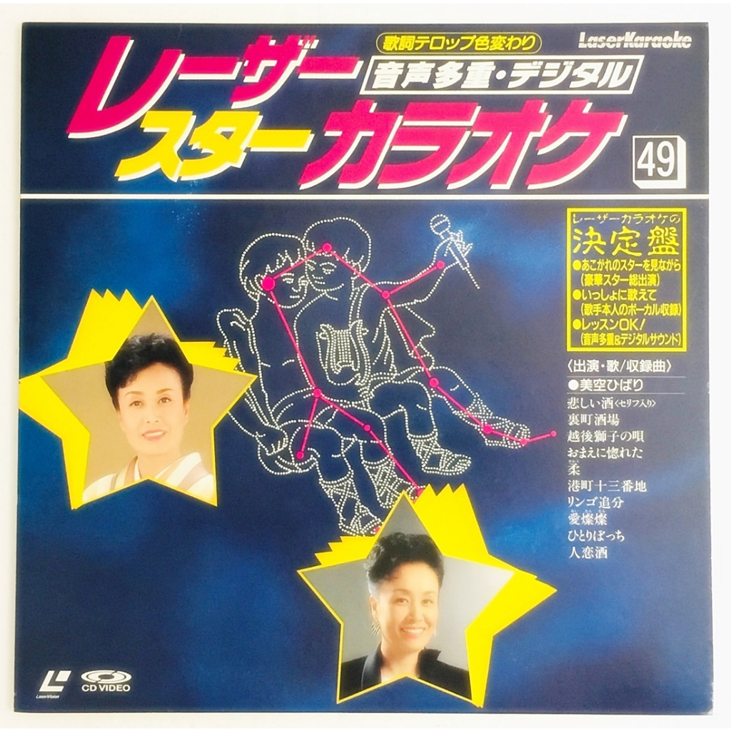 แผ่นเลเซอร์ดิสก์ ชุดที่ 36 LD-LaserDisc | Hibari Misora