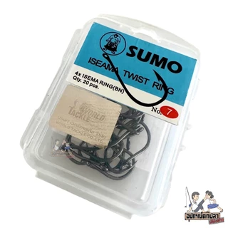 ตัวเบ็ด SUMO ป้ายฟ้า 4X เบอร์ 6-20