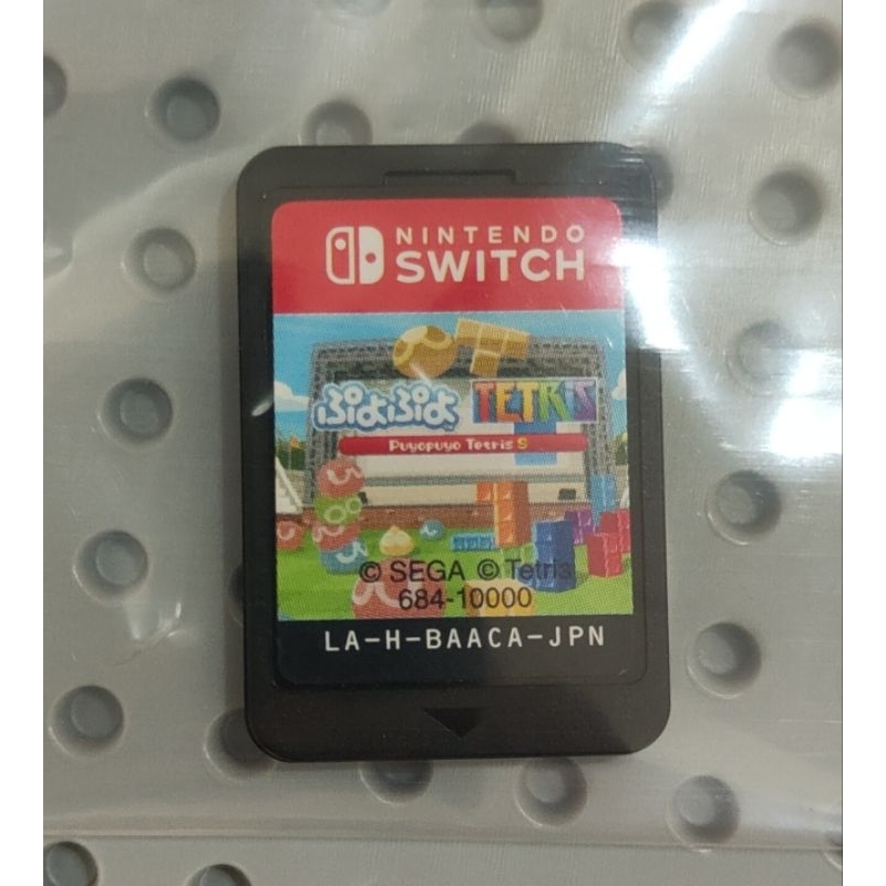 แผ่นเกม NINTENDO SWITCH (มือ2) : PUYO PUYO TETRIS S (แผ่นเกมไม่มีกล่อง)