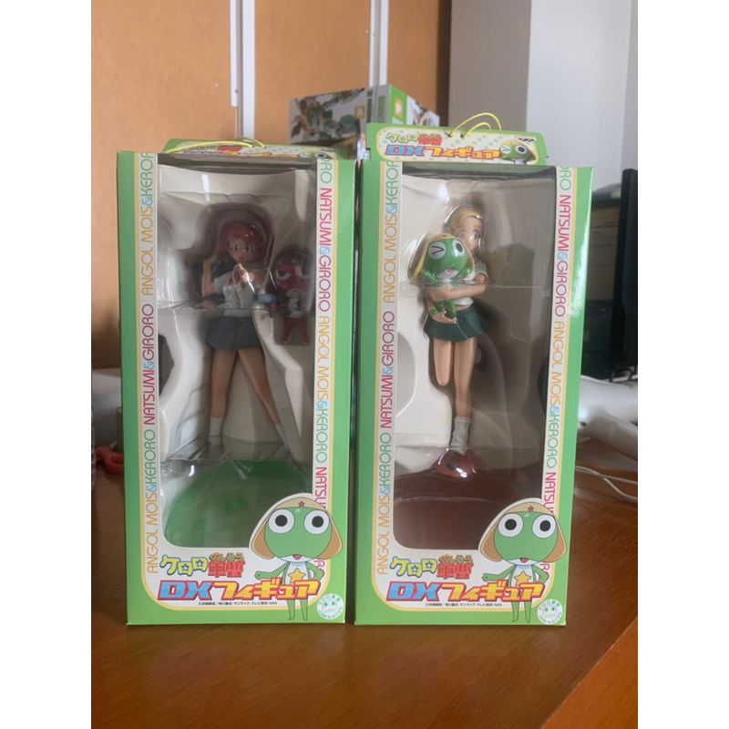 BANPRESTO - KERORO DX FIGURE - NATSUMI &amp; GIRORO + ANGOL MOIS &amp; GIRORO มือหนึ่ง ขายคู่ kerorogunso