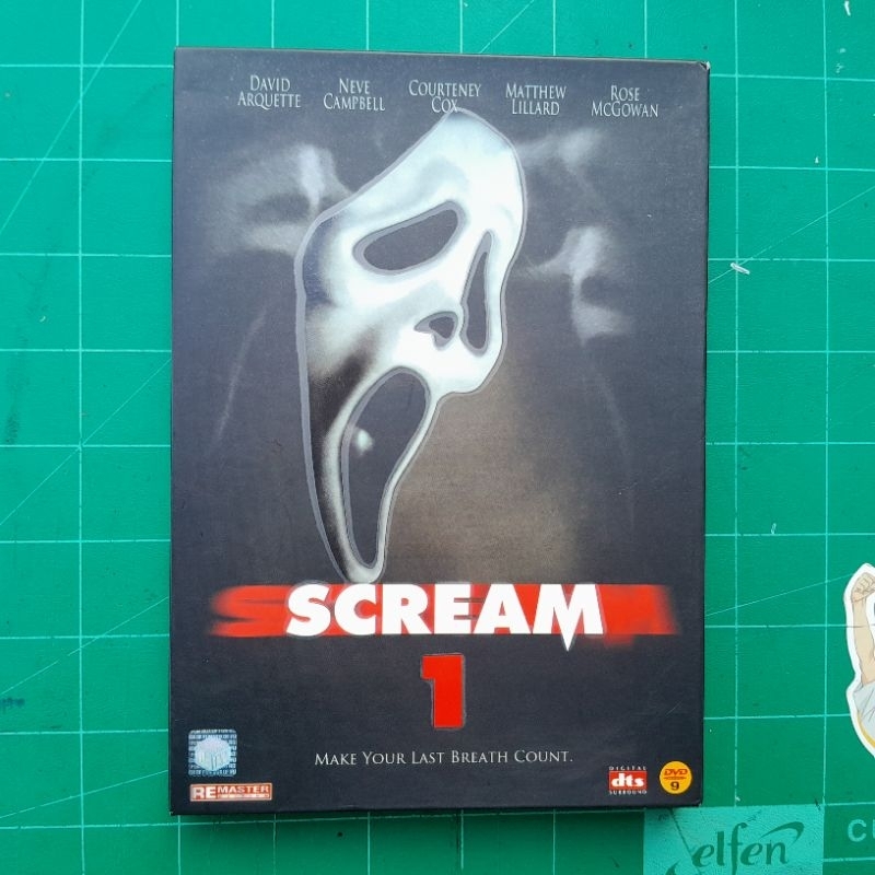 DVD SCREAM 1 (แผ่นแท้ สะสม) หวีดสุดขีด ภาค1