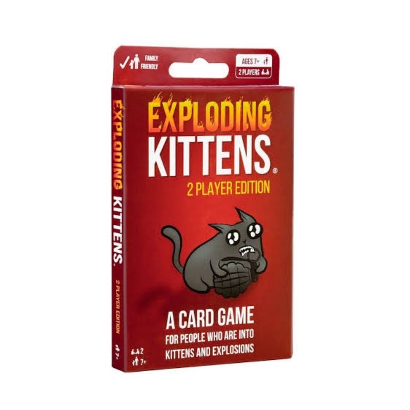 ✨พร้อมส่ง✨ Exploding Kittens 2 player edition 🌟ของแท้🌟