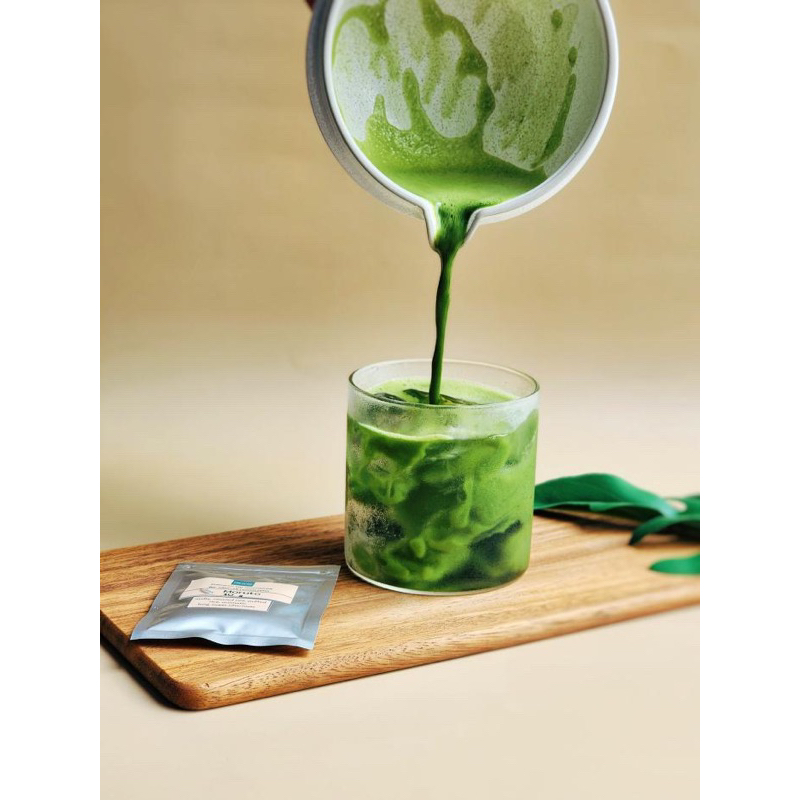 ORACHI | [100g] Moruto Premium Uji Genmaicha ผงชาเขียวผสมข้าวคั่ว หอมมาก ข้าวคั่ว ข้าวพอง หวานปลายยา