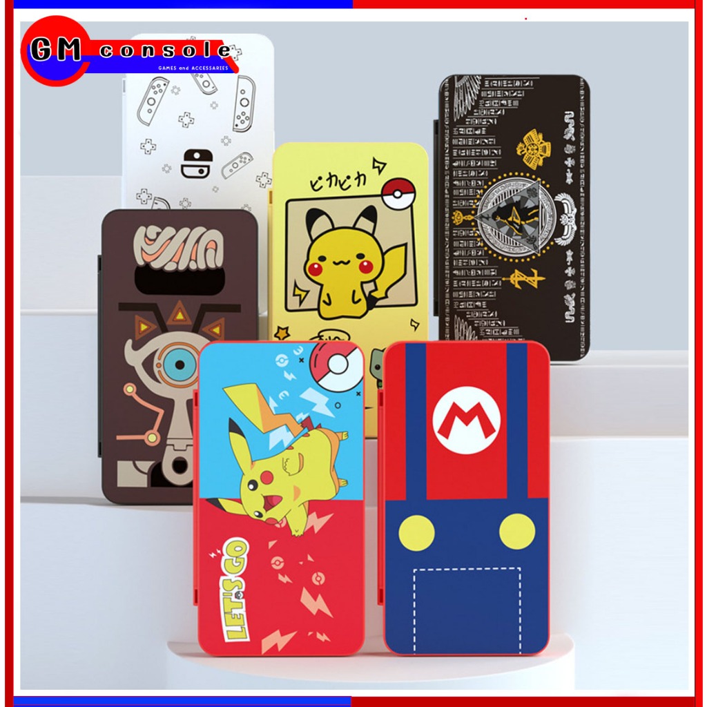 เคสตลับเก็บเกม Nintendoswitch  Case Card Storage Box กล่องเก็บ Nintendoswitch ใส่ได้ 24 เกม พร้อมส่ง
