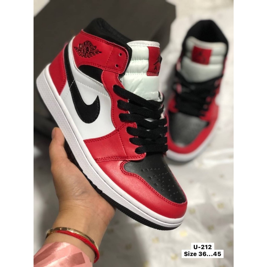 รองเท้าหุ้มข้อ Nike Jordan Hi รองเท้าผู้ชาย✔ไนกี้จอร์แดน พร้อมกล่องและอุปกรณ์【รับประกันสินค้าตรงปก✔แท้100% ✅Size37-45eu】