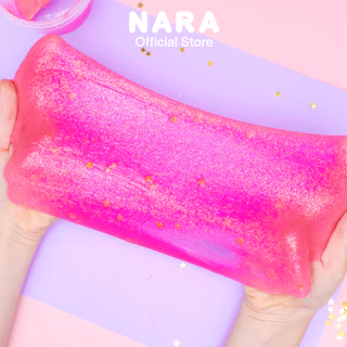 NARA Magic Slime นาราสไลม์เนื้อแน่น ไร้สารพิษ ปลอดภัยต่อเด็กๆ *ขนาดสีละ 300 กรัม* 6 สี
