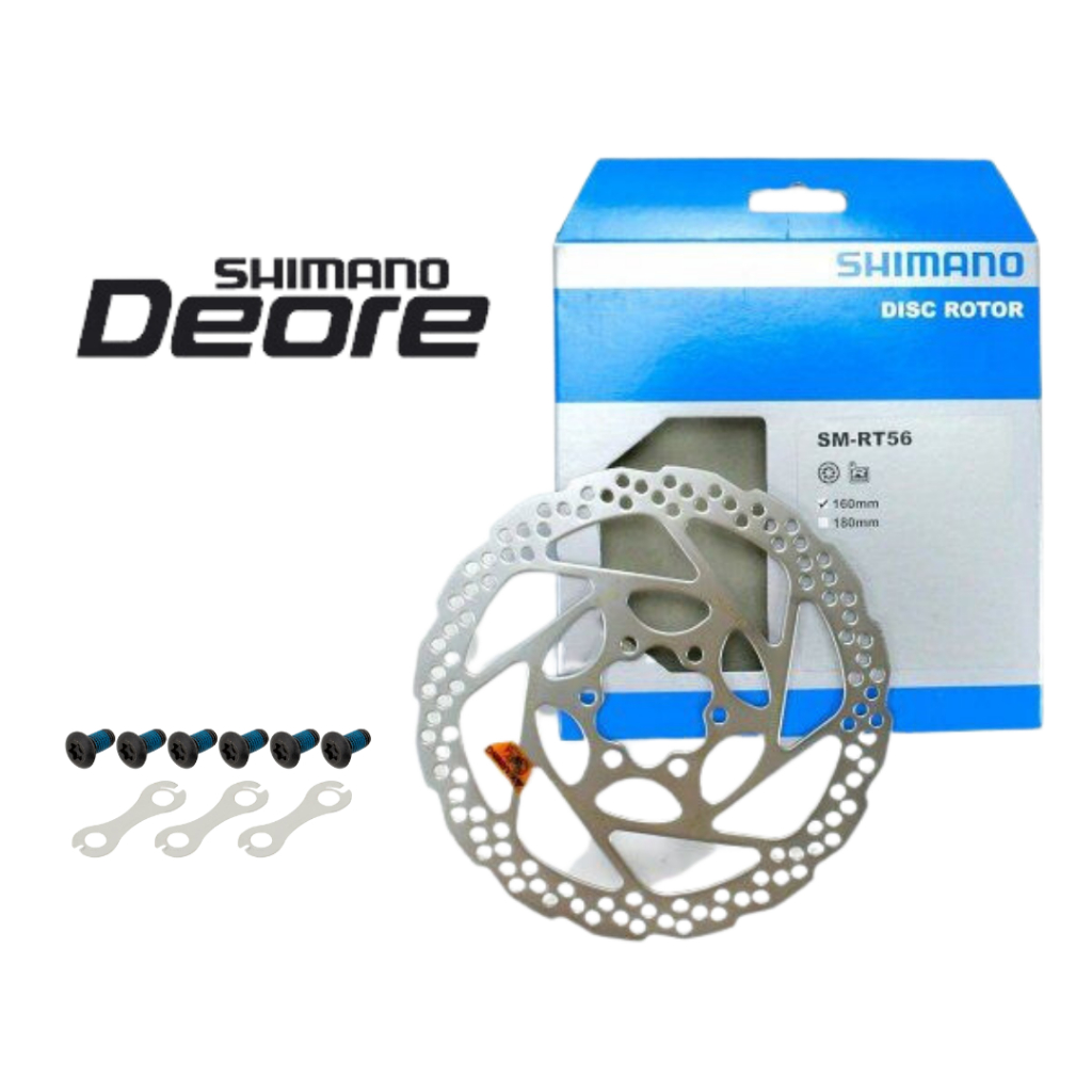 ใบดิส Shimano Deore แบบ 6 รู SM-RT56