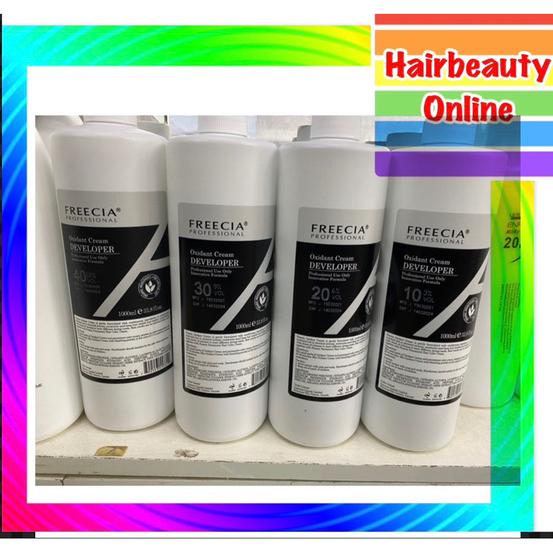 #Freecia Oxidant Cream 1000ml. ฟรีเซีย ไฮโดรเจน ผสมสีย้อมผม ผสมฟอกสีผม