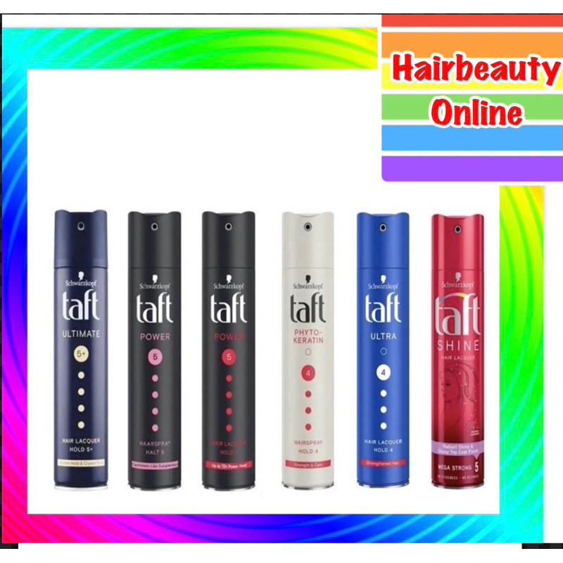 Schwarzkopf Taft ชวาร์สคอฟ ทัฟท์ สเปรย์จัดแต่งทรงผม 2 ขนาด