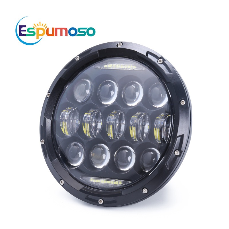 1pcs led ไฟหน้ารถยนต์ ไฟหน้า led 7 นิ้ว ไฟหน้าโคม 7 นิ้วไฟ 300W LED DRL กันน้ำสำหรับ SUV Jeep สำหรับรถยนต์รถออฟโรด 6000K