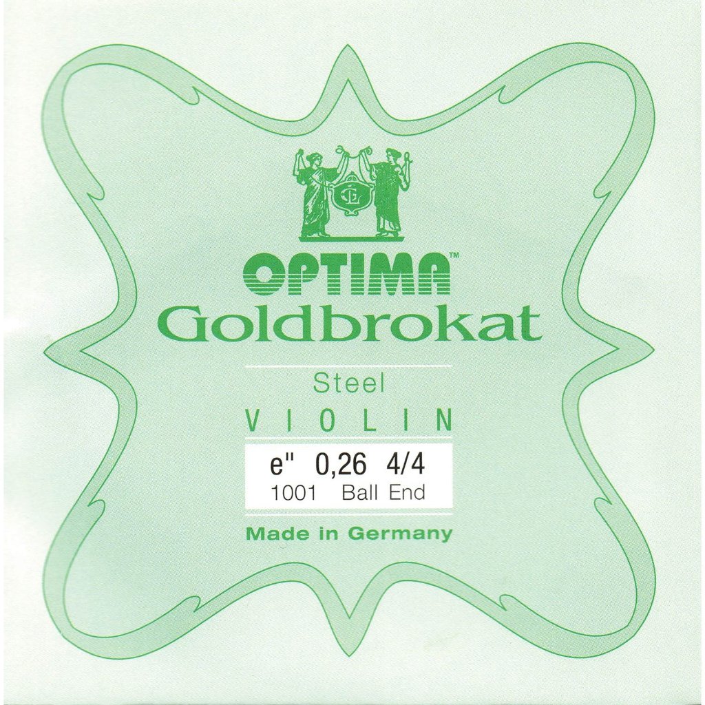 สายไวโอลิน Optima (Lenzner) Goldbrokat สาย E Made in German