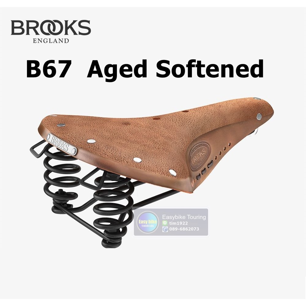 เบาะ Brooks B67 Aged