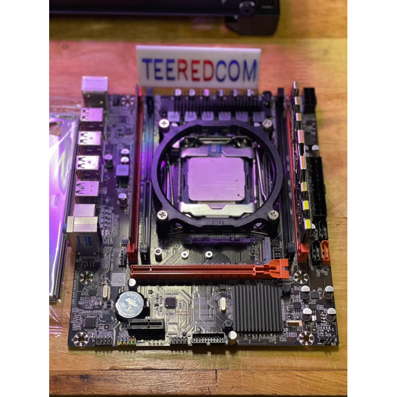 ชุด x99 mb + cpu intel xeon E5 2620v3 6c/12t RAM16-64GB M.2 NVME