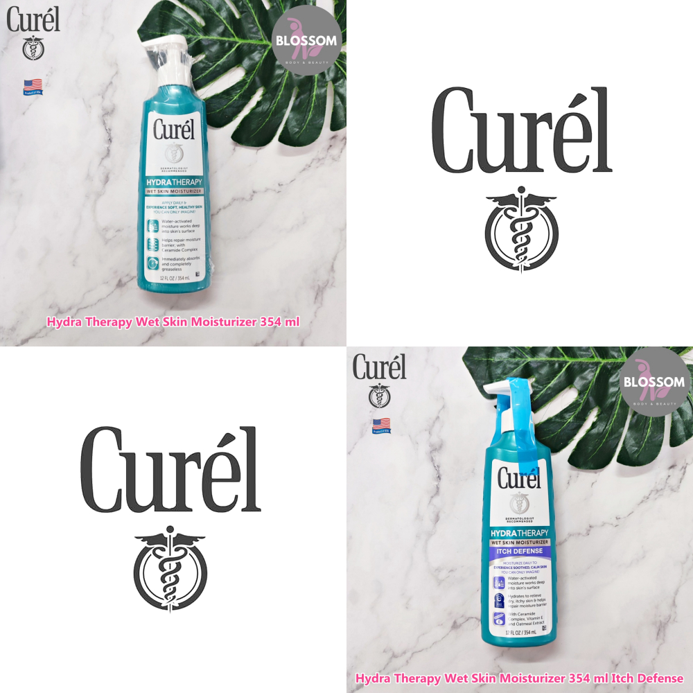 Curel - Hydra Therapy Wet Skin Moisturizer 354 ml โลชั่นบำรุงผิว ให้ความชุ่มชื้น ทาขณะผิวเปียก