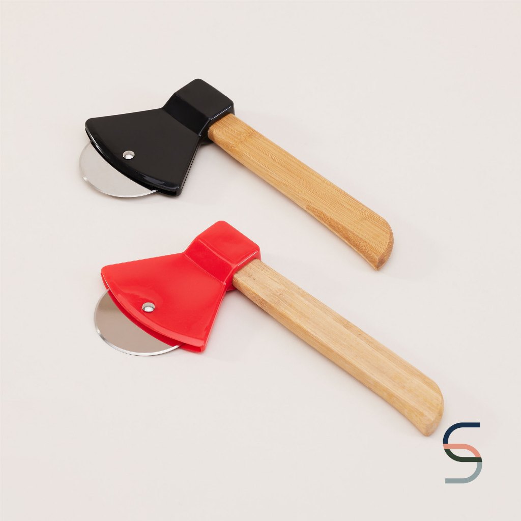 SARABARN Pizza Cutter | ที่ตัดพิซซ่า รูปขวาน 2 สี