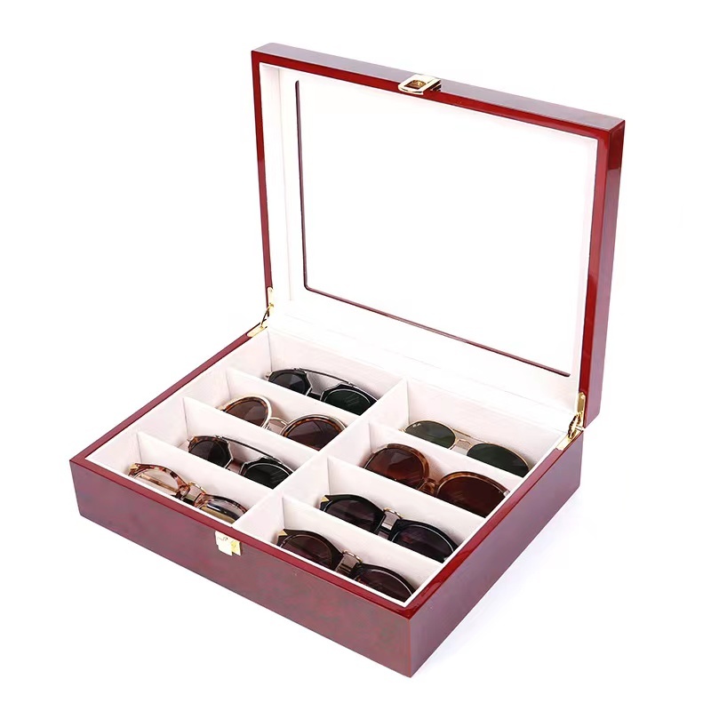 พร้อมส่ง*กล่องนาฬิกา 2 3 5 6 10 12 20 24 เรือน กล่องใส่นาฬิกา(รุ่นไม้ฮอกกะนี) Watch Box