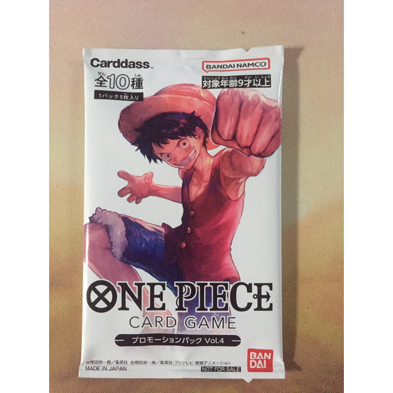 One piece Card Game  ซอง Promotion Pack Vol.4