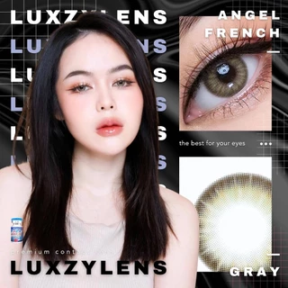 🔥คอนแทคเลนส์✨ขนาดกลาง✨Brown / Gray / Blue / Green ✨ Angel French (Luxzylens)