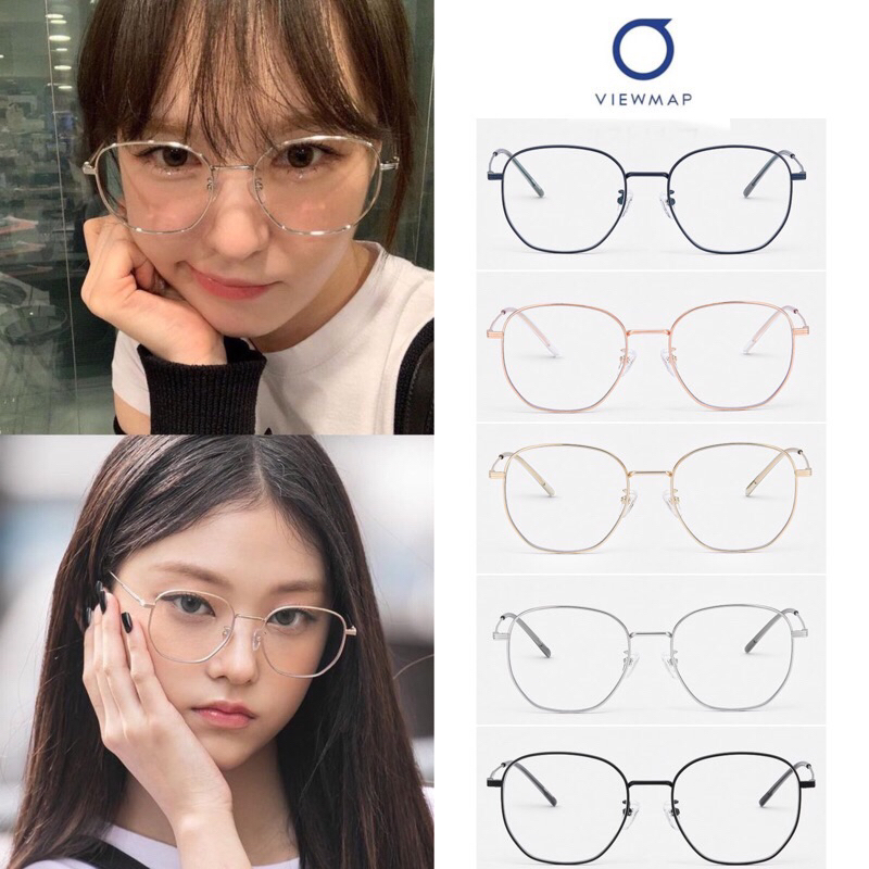 ส่งต่อ 🇰🇷 Viewmap Patrol Full Titanium แว่นเวนดี้ กรอบแว่นเกาหลี น้ำหนักเบา 7g ฟรีเลนส์KODAK