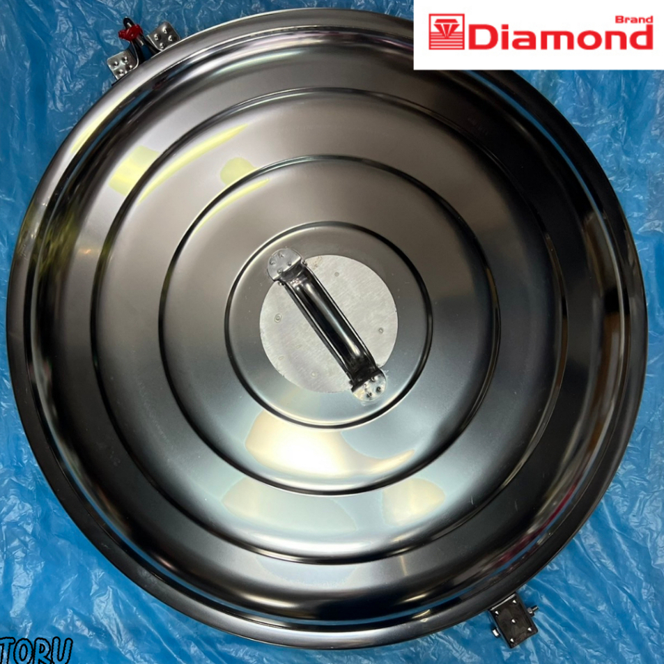 ฝาถังเก็บน้ำสแตนเลส ตราเพชร Diamond เกรด 304 หนา 0.6 มิล (1 สินค้าต่อ 1คำสั่งซื้อเท่านั้น)