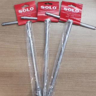 ด้ามบ๊อกทรงยาวตัวที solo 12นิ้ว มีให้เลือกครบเบอร์ 7 - 17 ประแจตัวที